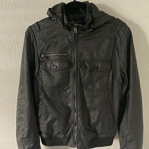 INC International Concepts Men’s Leather Jacket